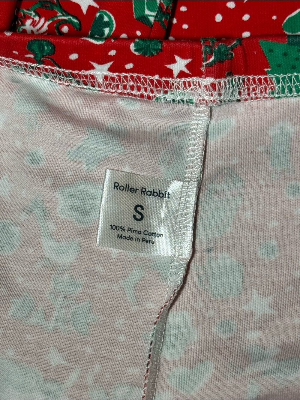 Roller Rabbit x Masionette- Holiday Medley Pajamas size Small - Picture 11 of 14